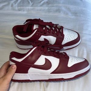 Team red dunks (men size 7.5; fits women’s 8.5/9)